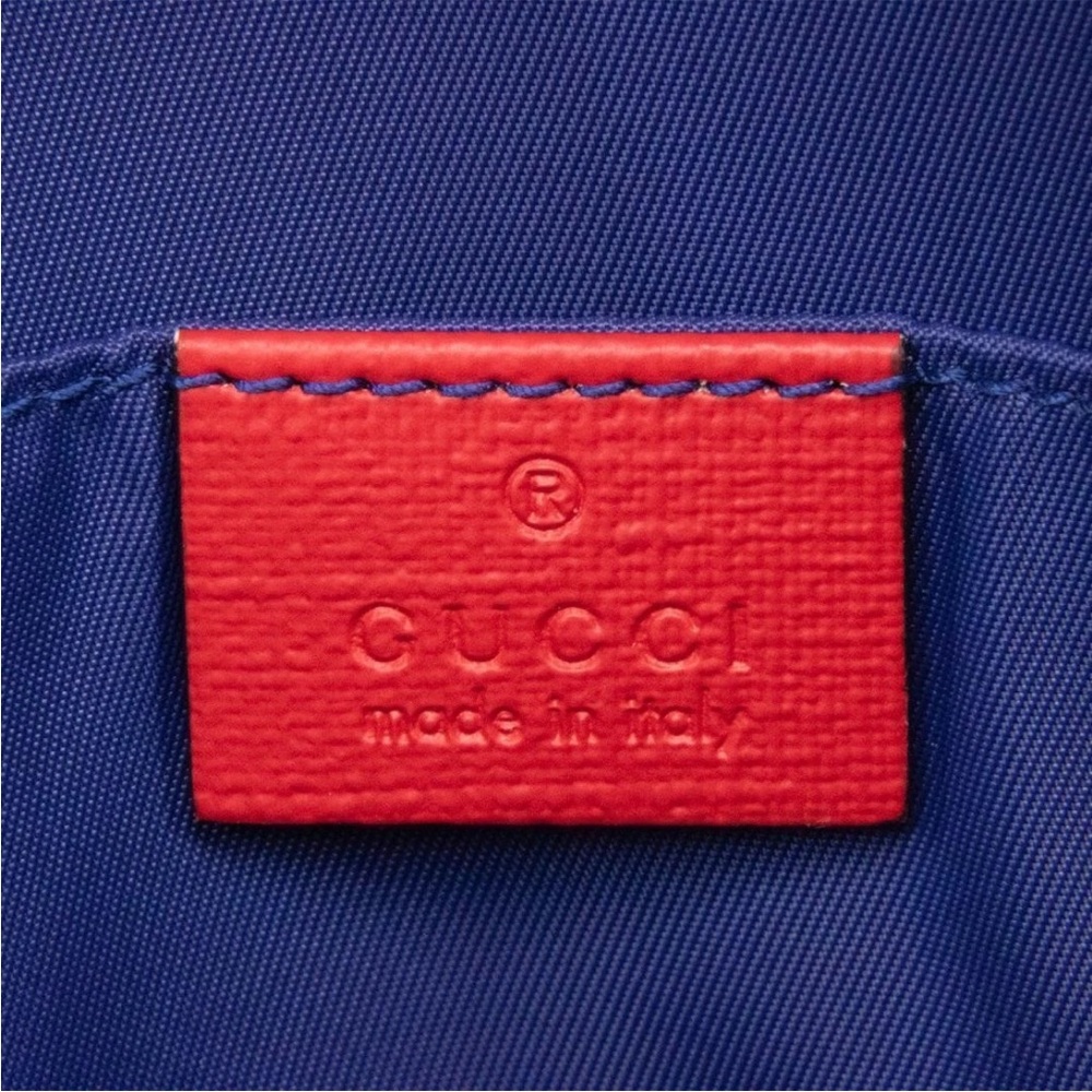 Gucci Red and Blue Jetsons Print Briefcase - Picture 16 of 16